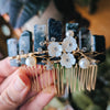 MOSS AGATE - HAIRCOMB